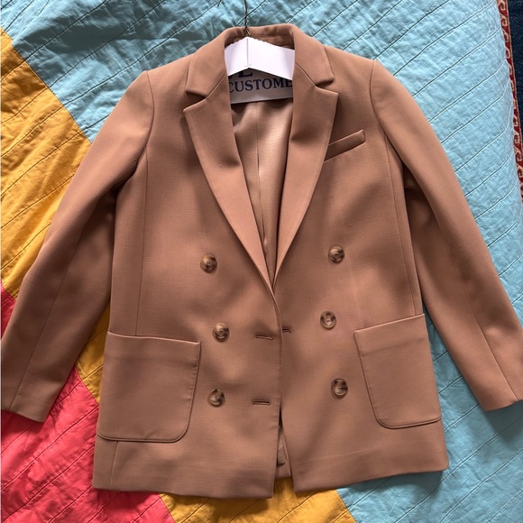 GUC Sézane Camel Michele Blazer, Size 34 / 2 - Picture 5 of 14